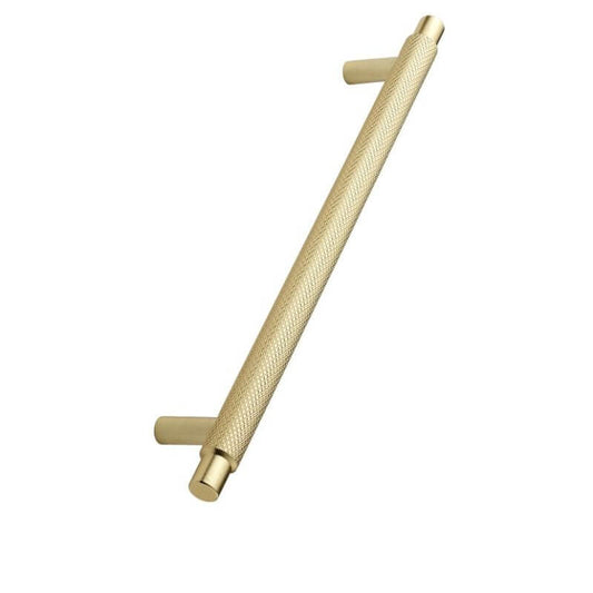 Gold Kitchen Cabinet Handle on white background